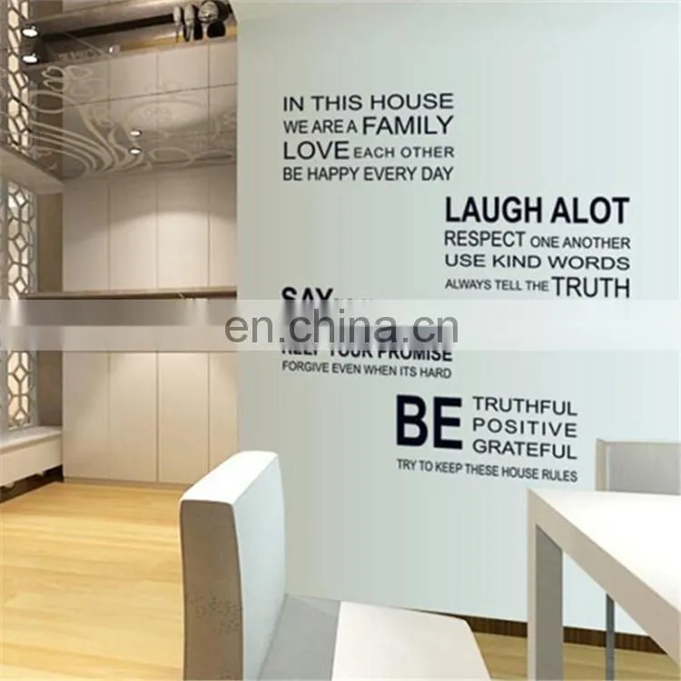 Cheap DIY English Letter Stickers Wall Refrigerator Window Stickers