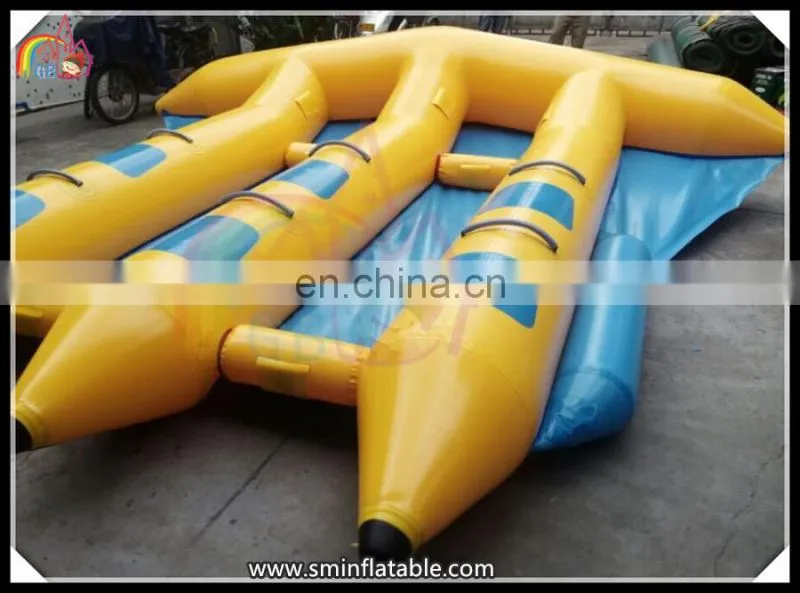Water Play Games Inflatable Banana Towable Flyfish Water Games Flying Towable Flying Boat For Kids And Adults