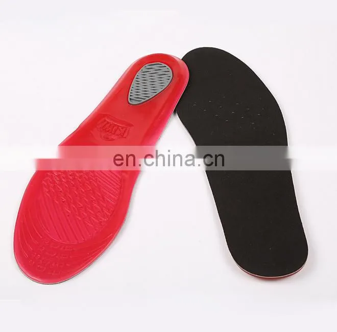 Sports Massaging Silicone Gel Insoles Arch Support Orthopedic Plantar Fasciitis Running Insole For shoes #YD0001