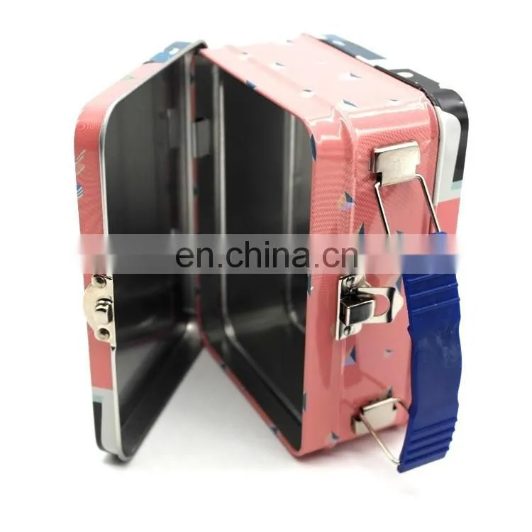 promotion gift tin professiona factory new product metal tinplate lunch box