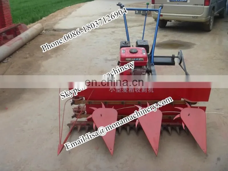 Small Harvester/wheat And Rice Reaper Machine/paddy Harvester Factory