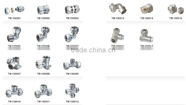Hotsale Good Quality Plumbing Brass Pipe Fitting For Pex Al Pex Pipe