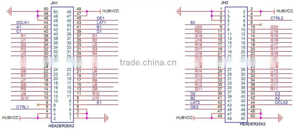 NOVASTAR HUB75 MRV300 NOVA LED receiving card