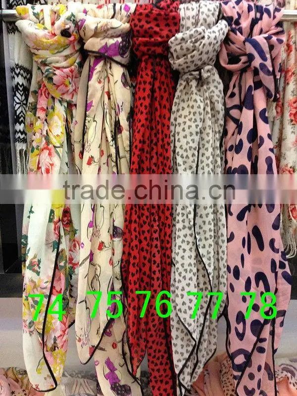 SQ023 muslim scarf embroidery scarf square scarf
