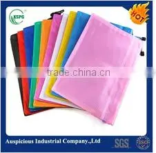 Wholesale Clear PVC Document Bag With Hook&Loop