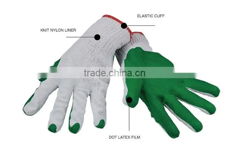 green power chemical resistance reusable nitrile gloves LG059