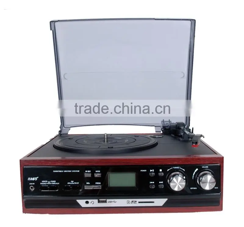 Ultimate Recordable Player&Multi Turntable 4-in-1 Player