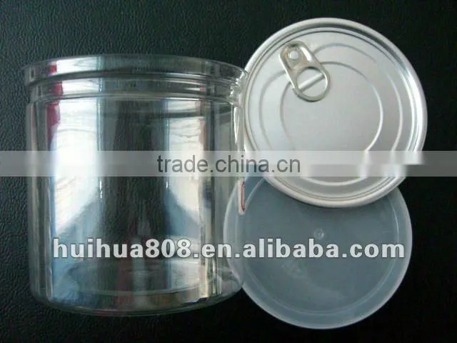 680 ml PET Easy open can for dried food