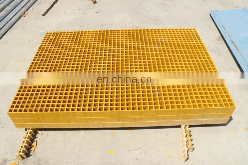 25mm*25mm frp grating floor grating fiberglass material