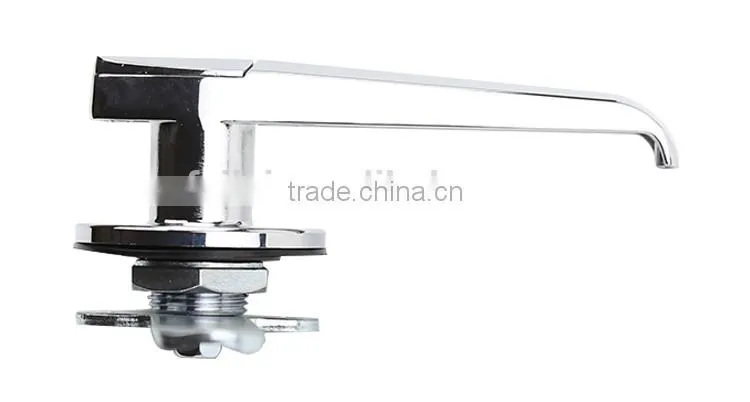CE RoHS 2015 FEILEI MS306-2 electrica factory zinc alloy waterproof / dustproof cabinet/gate L handle lock with cover