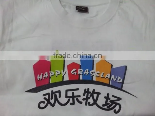 wording printing promotion t-shirt, free promotional t-shirts