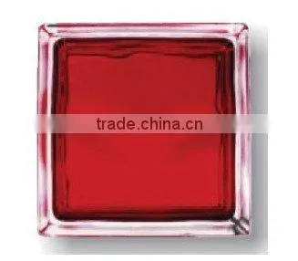 Various types of beautiful glass block