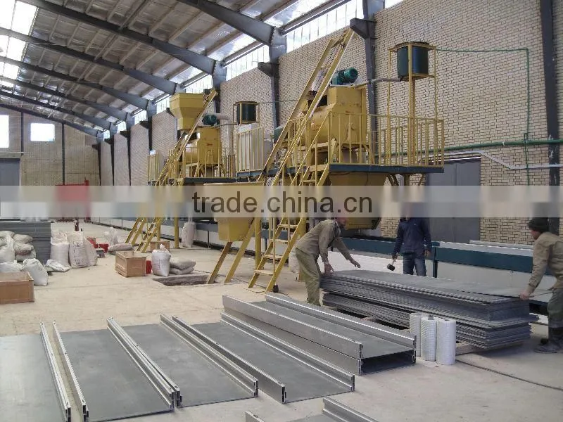 CE and ISO approved mgo board making equipments