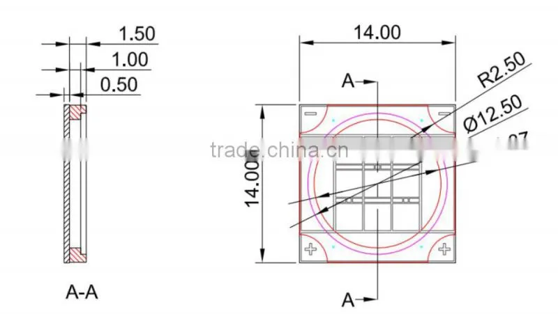 16W 310nm - 311nm UV Led lamp