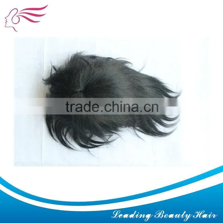 natural human hair toupee