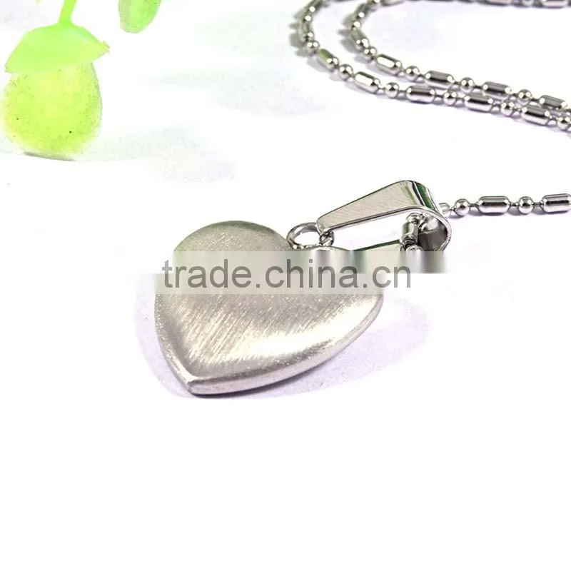 Most Popular Products Engravable Stainless Steel Heart Pendant