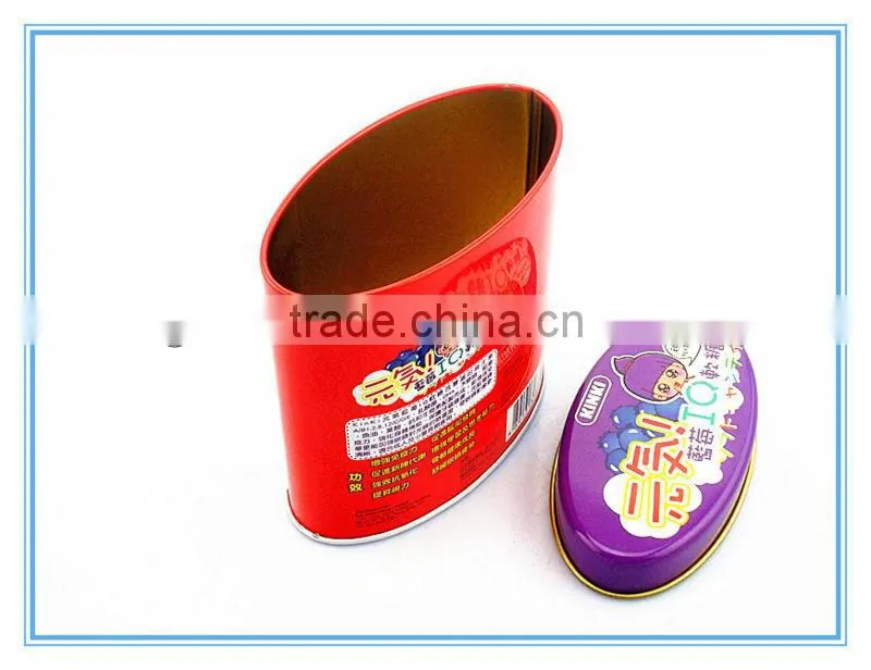 red mint tin box food candy tin cases