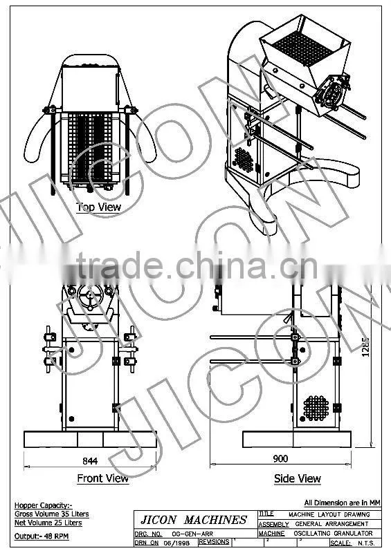 Oscillating Granulator