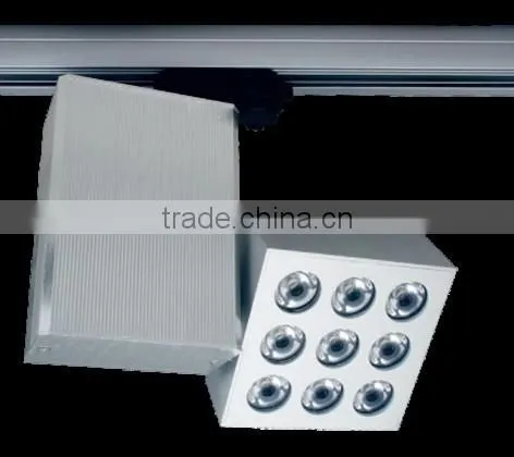 4X1W led manufacturer adjustable LED spotlight for three-phase busbars