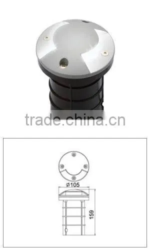 High quality multy way IP63 CE led path lights led underground light