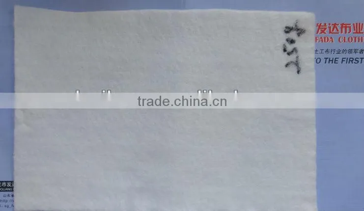 recycle polyester nonwoven geotextile as concrete fabric for construction