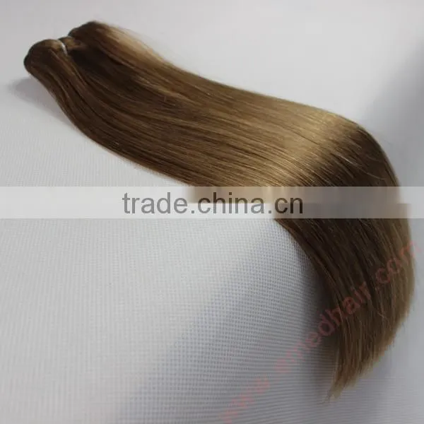 Hot Beauty Virgin Peruvian Straight Hair Weave Color #4
