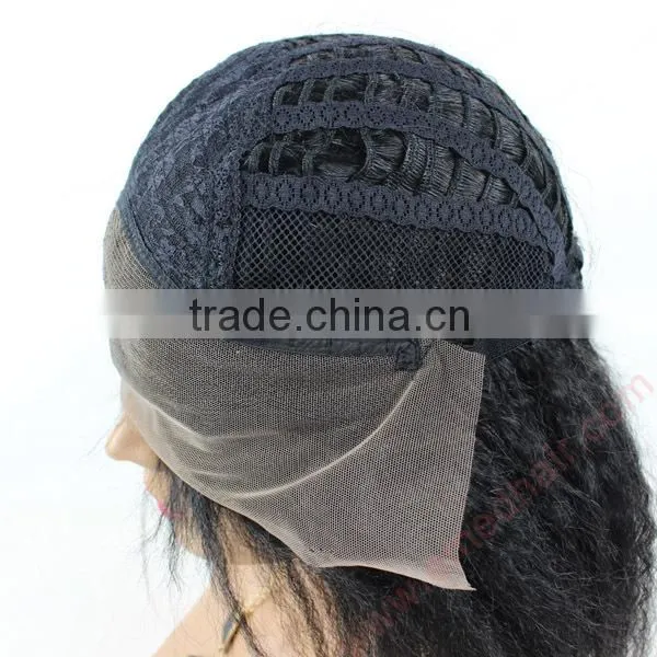 China manufacturer big discount wholesale brazilian full lace natural hair wig