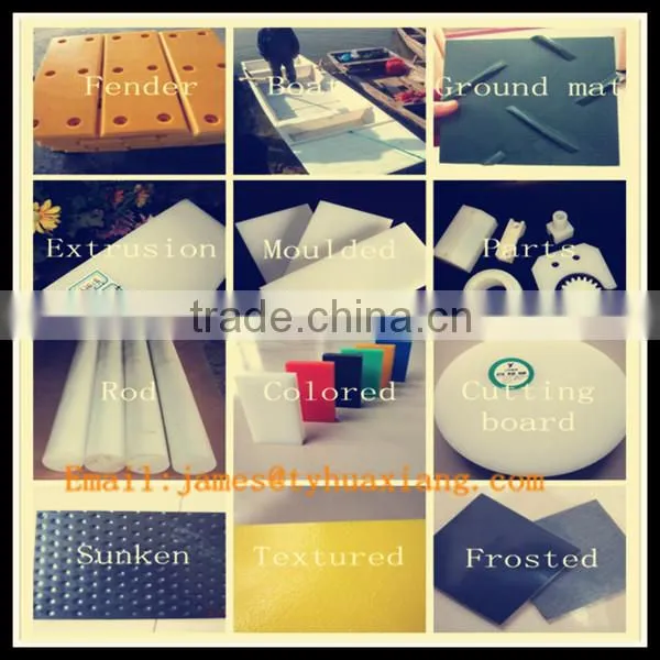 High wear resistance uhmwpe plastic block for mining mine maching