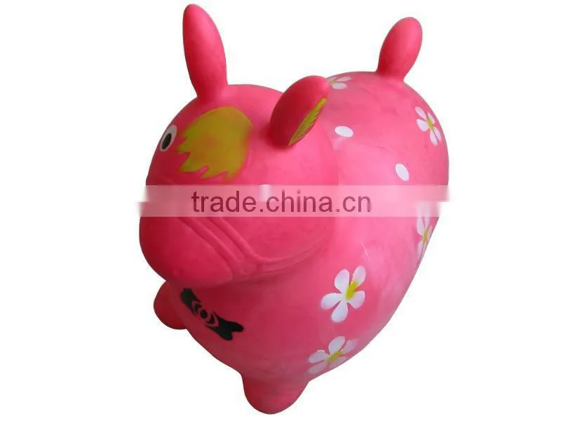 Rid on toy/stock inflatable animal/ hopping animal