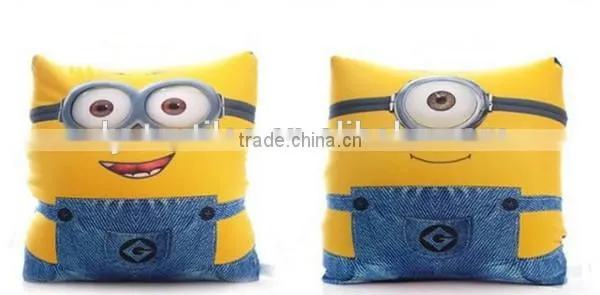 Lovely Design Minions U Shape Bean Neck Pillow Micro Beads