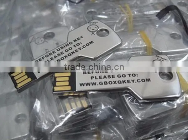 1 gb usb flash drive key made of steel
