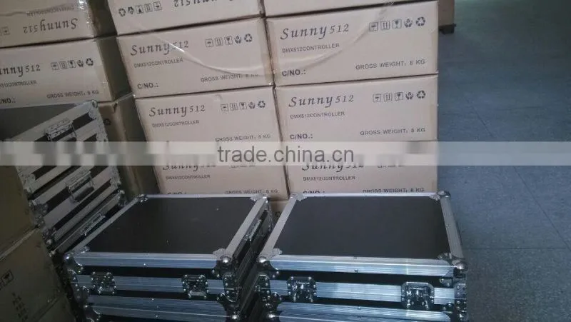Professional stage dmx512 controller / 2010 Pearl Console / 2048 DMX controller Flight Case pack