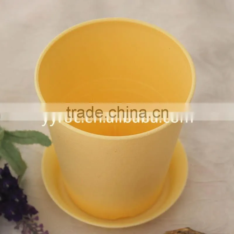 Gardening decoration circle plastic flower pot