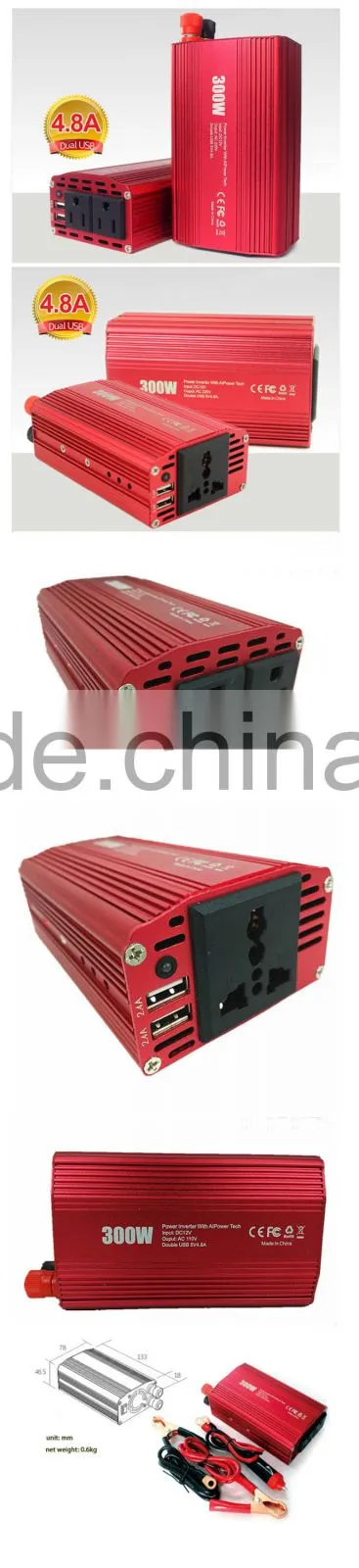 new design double usb car charger with 2 USB output