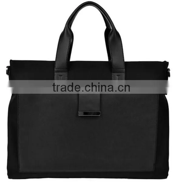 men handbag tote bag canvasTriple Gusset Laptop Tote For 14" Laptops Black/Burgundy Men's canvas bag mockup free
