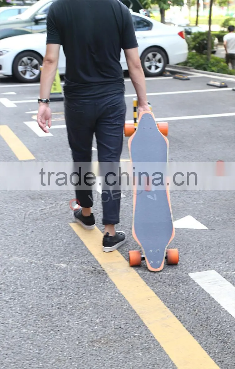 2016 powerfull 2200w hub motor skateboard complete with waterproof in stock