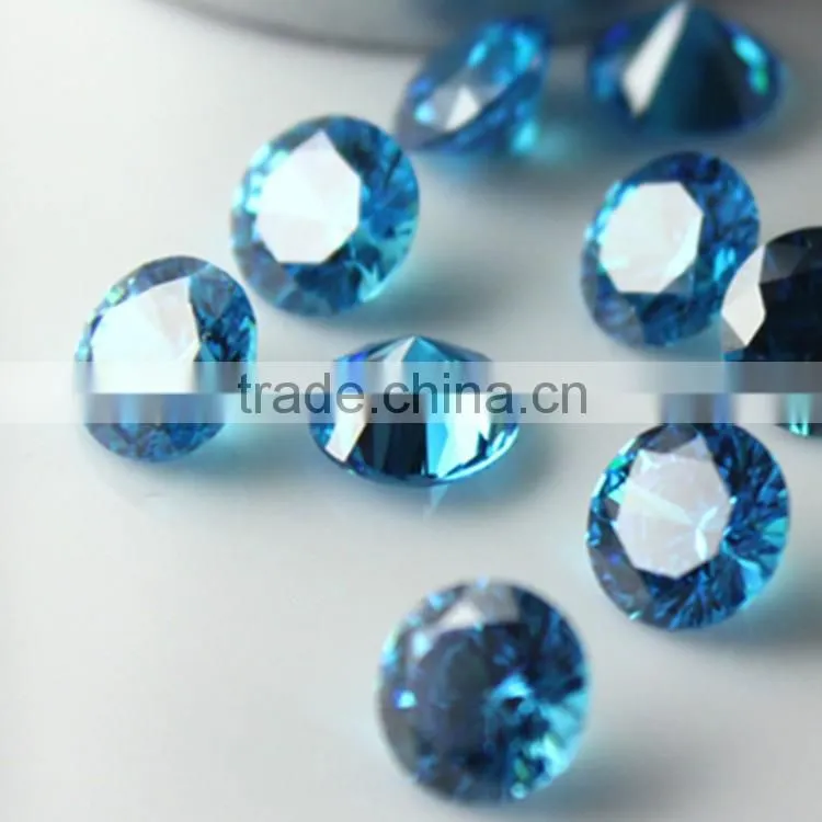 Top Quality 0.9-3mm Round Cubic Zirconia,Fancy Cutting Semi Precious Gem Stones, CZ Stonefor Jewelry Design