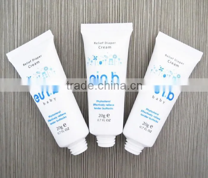 Customized 20g plastic cosmetic tube