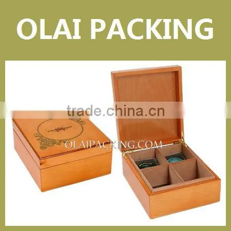 Hot Sales Wooden Tea Bag Caddy,Modern Tea Caddy