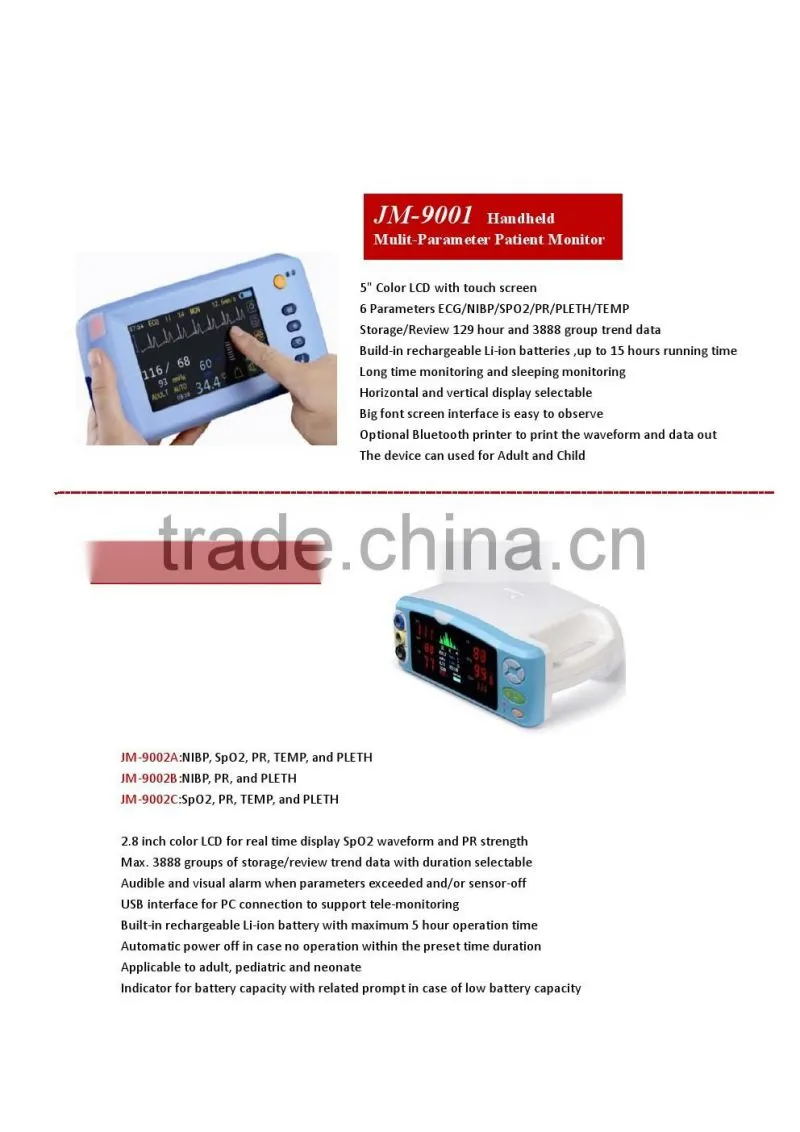 JM-800B Fetal & Maternal Monitor