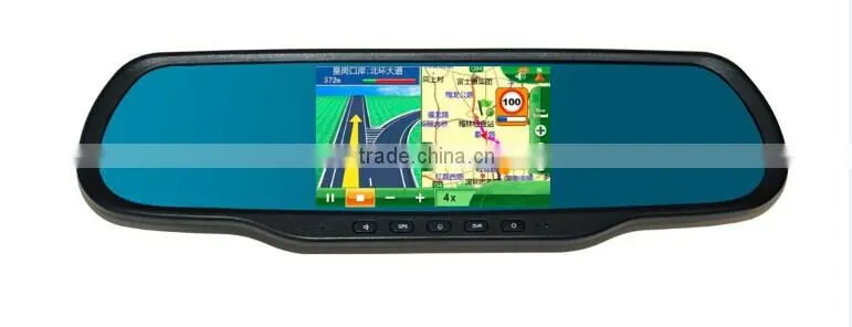 Factory Multifunction car rear view bluetooth camera with wifi android system and GPS