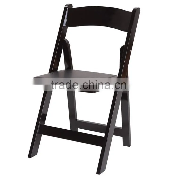 Solid wooden beech wood chair wooden folding chair