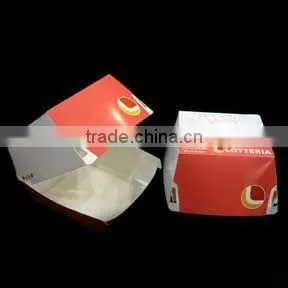 High quality hamburger paper box