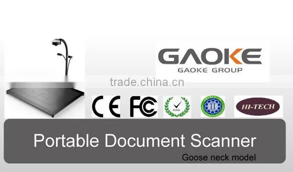 Easyscan portable scanner android with 5 megapixels and OCR function