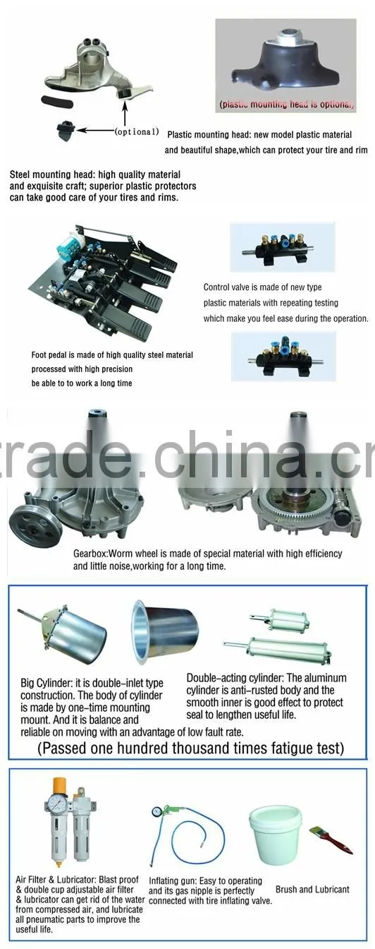 Hot sale high quality made in China tyre changing machine / tyre repairing machine