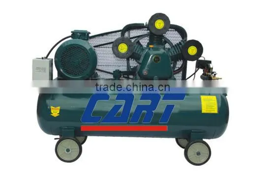 5.5kw 7.5hp Mobile 3 cylinder piston air compressor high efficient