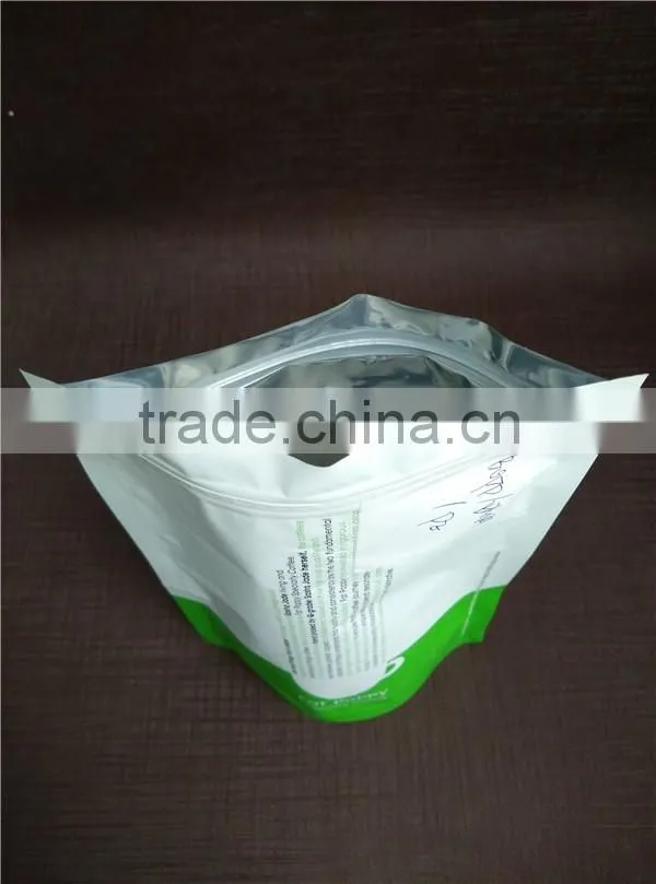 Aluminum foil stand up pouch with zipper for coffee tea/stand up zipper pouch/pouch bags