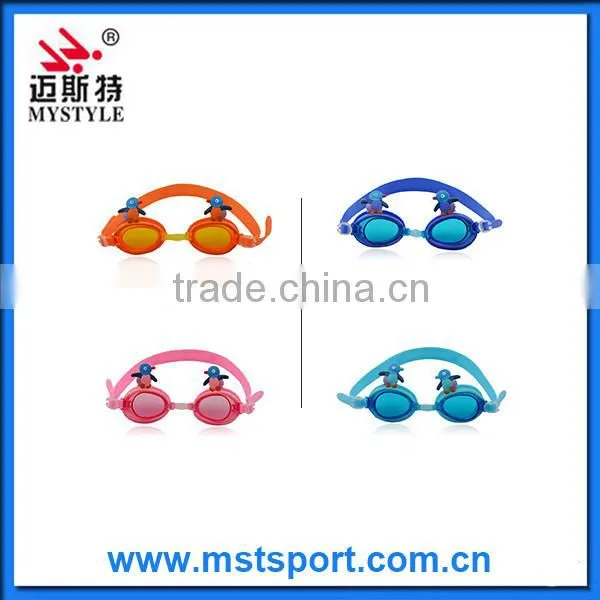 2016 fashion new cute cartoon penguin kids goggles manufacturer in China