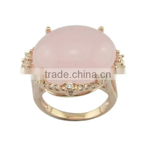925 sterling silver big stone ring