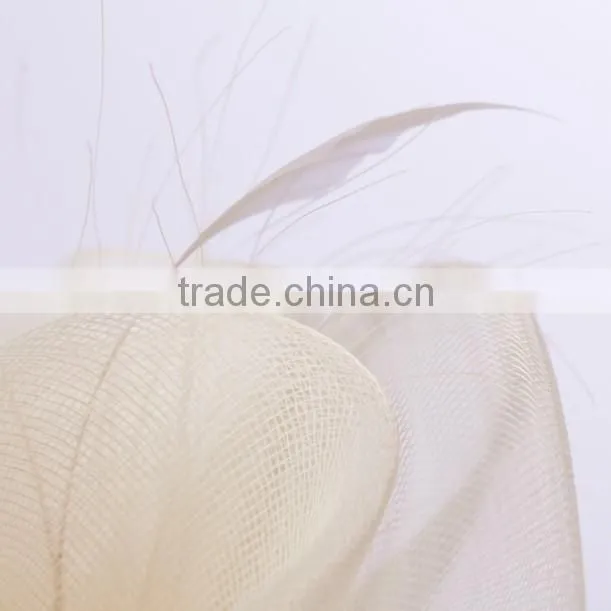 wholesale china hair floral accessory fascinator plain for girls